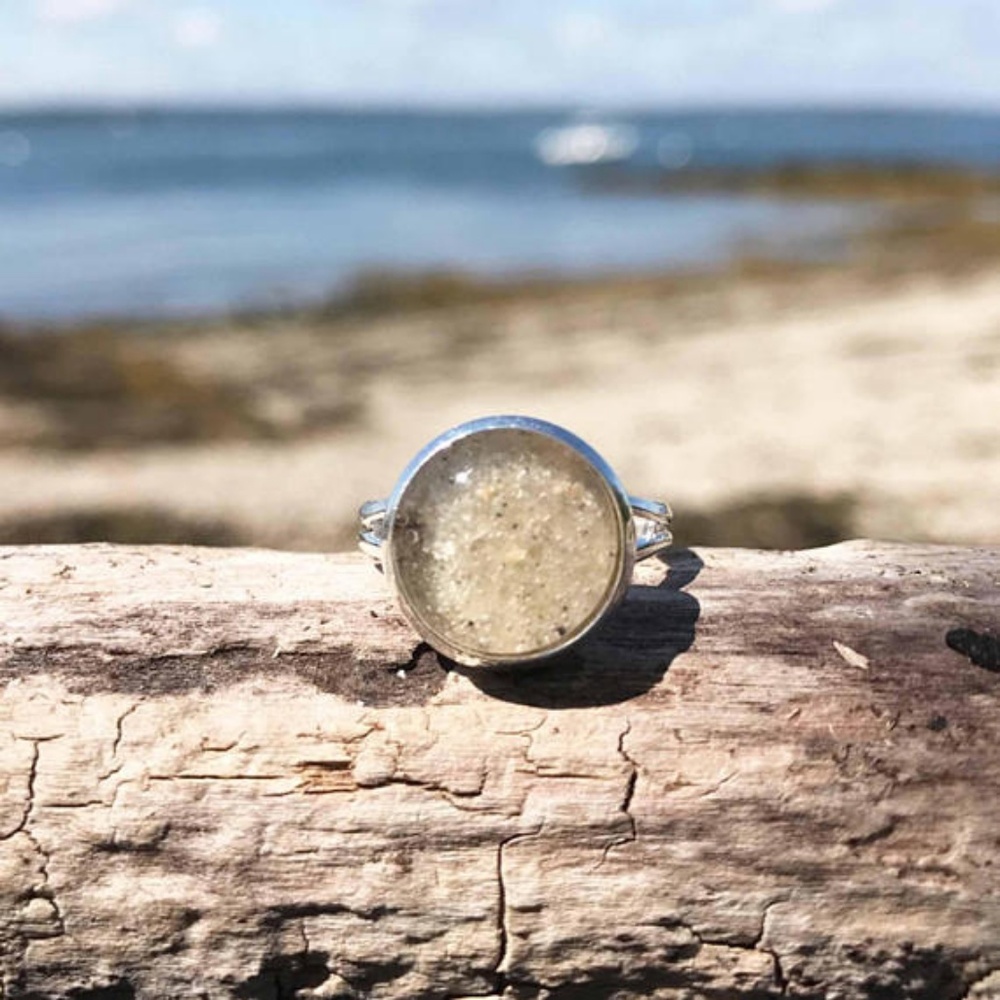 Bradenton Beach Sand Jewelry Ring